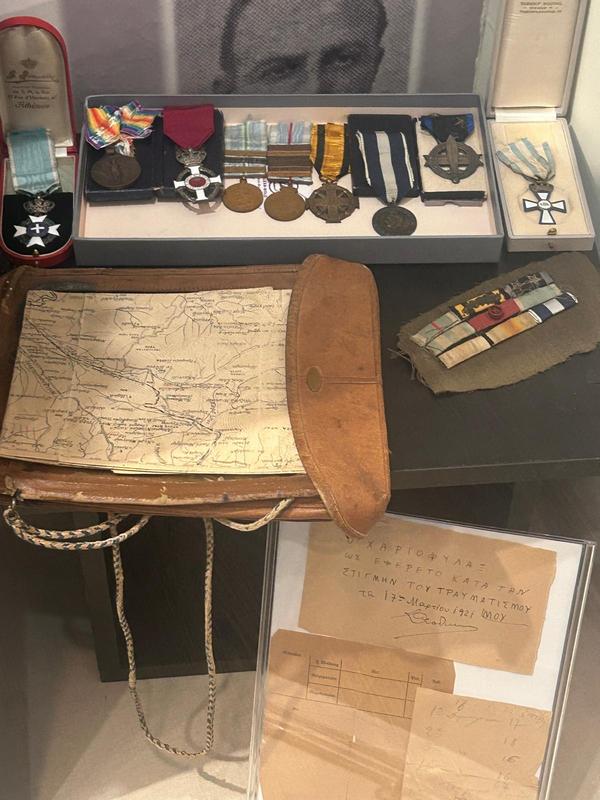 2023 Class Hero (SMY), Colonel (Infantry) Spyridon Theodoropoulos, Museum Display Case 2