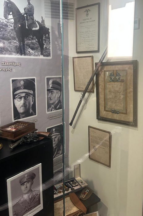 2023 Class Hero (SMY), Colonel (Infantry) Spyridon Theodoropoulos, Museum Display Case 3